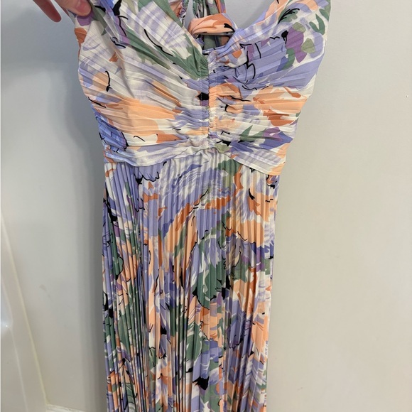 Astr Multicolor Floral Midi Dress - Picture 3 of 6